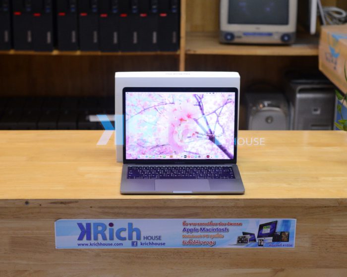 MacBook Pro Retina 13-inch. 2017 ( Non Touch Bar ) Intel Core i5 2.3GHz Ram 8GB SSD 256GB ( Space Gray ) Full Box ( New Batterry )