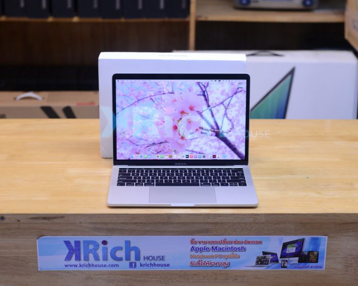 MacBook Pro 13-inch 2019 4-Core i5 1.4GHz RAM 8GB SSD 128GB ( Silver ) Full Box ( Keyboard English )