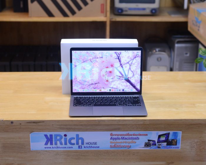 MacBook Air 13-inch 2020 Apple M1 8-Core GPU 7-Core RAM 8GB SSD 256GB ( Space Gray ) Full Box