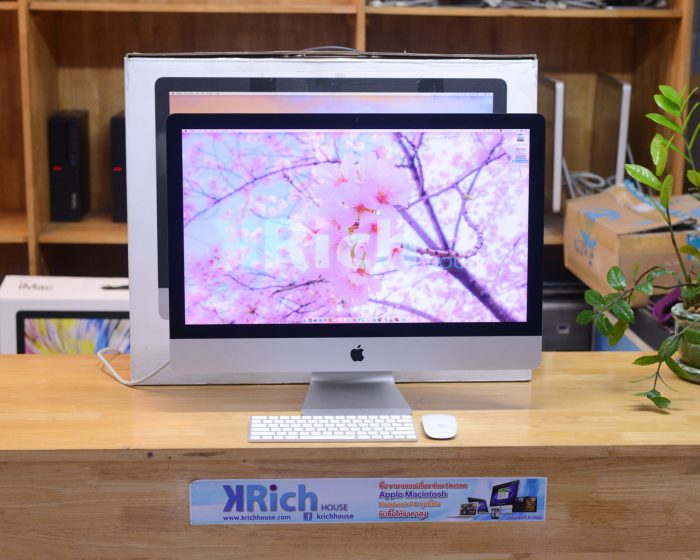 iMac 27-inch Retina 5K Late 2015 Quad-Core i5 3.2GHz RAM 28GB SSD 500GB AMD Radeon R9 M380 Full Box