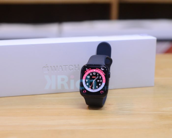 Apple Watch Series 8 GPS Aluminum 45mm. ( Midnight ) Midnight Sport Band Full Box Apple Warranty 25-03-2024