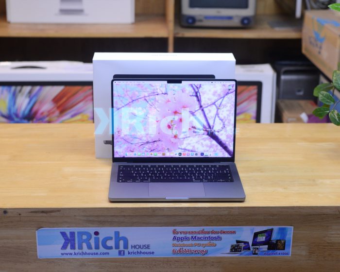 MacBook Pro Liquid Retina XDR 14-inch 2023 Apple M3 CPU 8-Core GPU 10-Core RAM 8GB SSD 1TB ( Space Gray ) Full Box Apple Warranty 07-01-2025