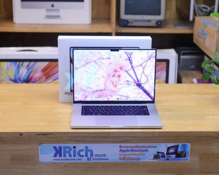 MacBook Pro Liquid Retina XDR 16-inch 2021 Apple M1 Pro CPU 10-Core GPU 16-Core RAM 16GB SSD 512GB ( Silver ) Full Box Apple Warranty 23-01-2025