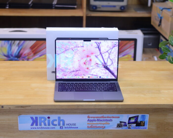 MacBook Pro Liquid Retina XDR 14-inch 2021 Apple M1 Pro CPU 8-Core GPU 14-Core RAM 16GB SSD 512GB ( Space Grey ) Full Box