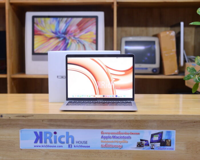 MacBook Air 13-inch 2020 Apple M1 8-Core GPU 7-Core RAM 8GB SSD 256GB Full Box ( Silver )