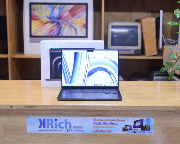 MacBook Pro 14-inch 2023 M3 Pro 12-Core GPU 18-Core RAM 18GB SSD 1TB Full Box ( Space Black ) Apple Warranty 14-12-2024
