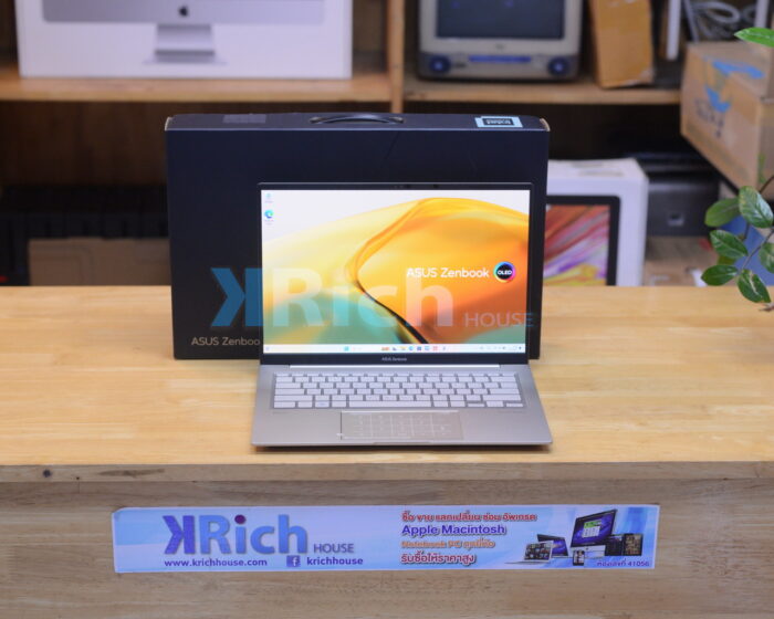 Asus ZenBook 14X OLED UX3404VA-M9546WS Intel Core i5-13500H 2.60GHz Ram 16GB SSD 512GB ( 14.5″ 2.8K OLED Refresh Rate 120Hz ) Full Box Asus Warranty 14-02-2027