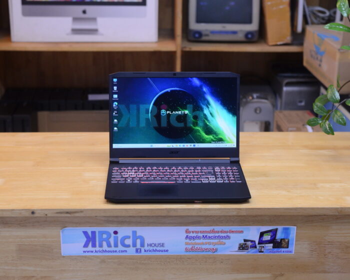 Acer Nitro AN515-45-R5X5 AMD Ryzen 7-5800H 3.20GHz Ram 16GB SSD 512GB VGA GTX 1650 ( 15.6-inch Full HD IPS 144Hz ) ( New Display )