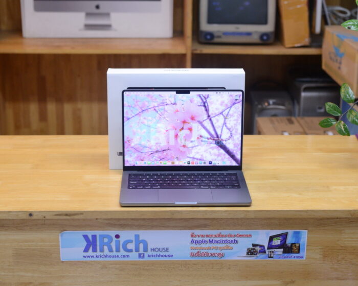MacBook Pro Liquid Retina XDR 14-inch 2021 Apple M1 Pro CPU 8-Core GPU 14-Core RAM 16GB SSD 512GB ( Space Grey ) Full Box ( Keyboard English )