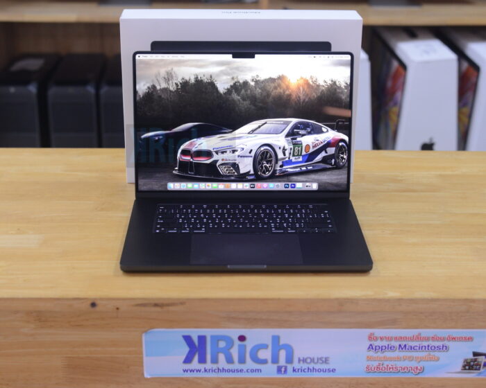 MacBook Pro Liquid Retina XDR 16-inch 2023 Apple M3 Pro CPU 12-Core GPU 18-Core RAM 18GB SSD 512GB ( Space Black ) Apple Warranty10-05-2025 Full Box