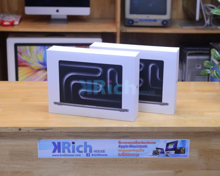 New in Box MacBook Pro Liquid Retina XDR 14-inch 2023 Apple M3 CPU 8-Core GPU 10-Core RAM 8GB SSD 512GB ( Space Gray ) Apple Warranty 1 Year