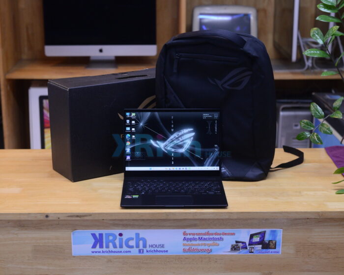 Asus ROG Flow X13 GV301RE-LJ006WS AMD Ryzen 9-6900HS 3.30GHz Ram 16GB SSD 1TB VGA RTX 3050Ti Laptop ( 13.4-inch Full HD+ IPS 120Hz / Touch-Screen ) Full Box + Bag Asus Warranty 02-07-2026