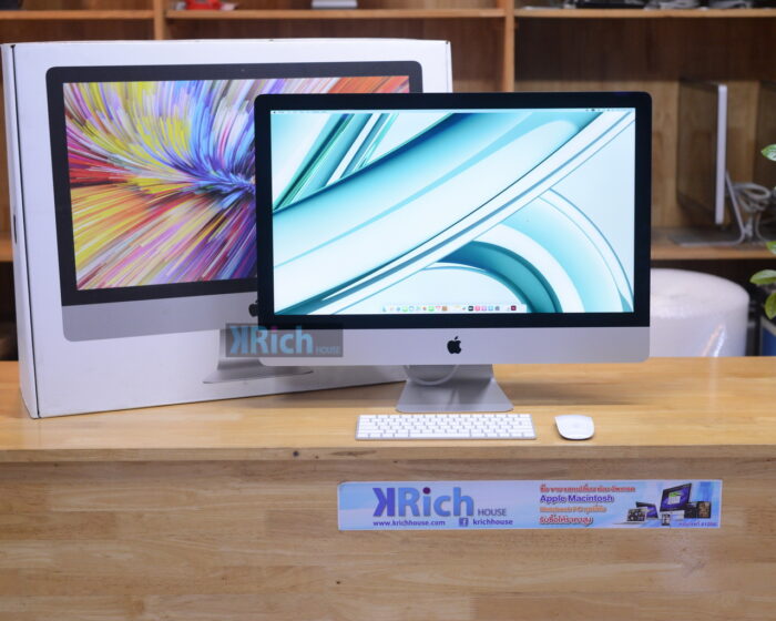 iMac 27-inch Retina 5K 2020 6-Core i5 3.1GHz RAM 8GB SSD 256GB Radeon Pro 5300 Full Box