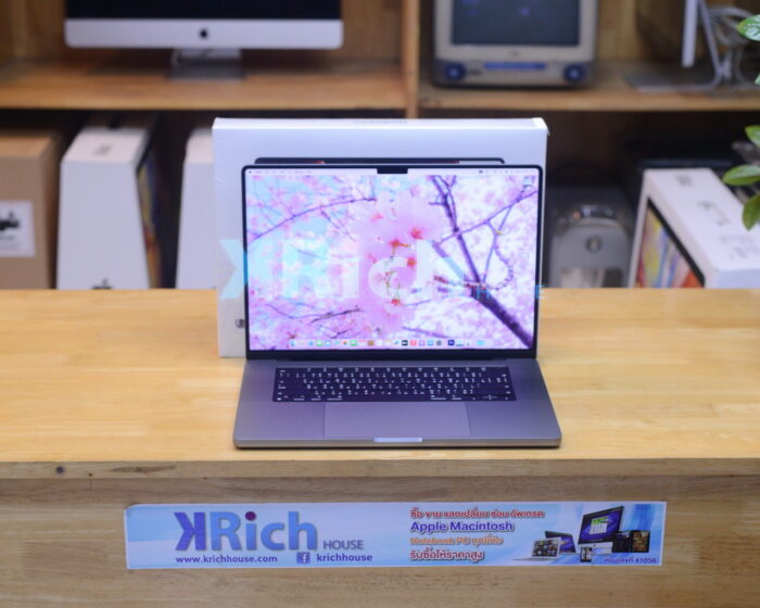 MacBook Pro Liquid Retina XDR 16-inch 2021 Apple M1 Max CPU 10-Core GPU 32-Core RAM 32GB SSD 1TB ( Space Gray ) Full Box Apple Warranty 22-04-2025
