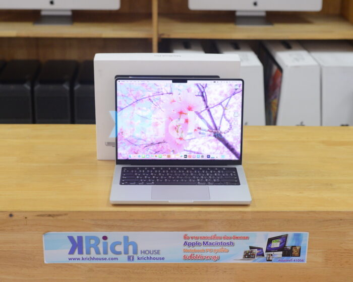 MacBook Pro Liquid Retina XDR 14-inch 2023 Apple M2 Pro CPU 10-Core GPU 16-Core RAM 16GB SSD 512GB ( Silver) Full Box Apple Care+ Warranty 19-08-2026