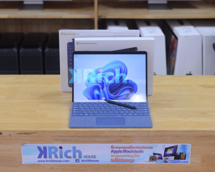Microsoft Surface Pro 9 Intel Core i5-1235U 2.50GHz Ram 8GB SSD 256GB Full Box + Surface Pen + Type Cover Keyboard