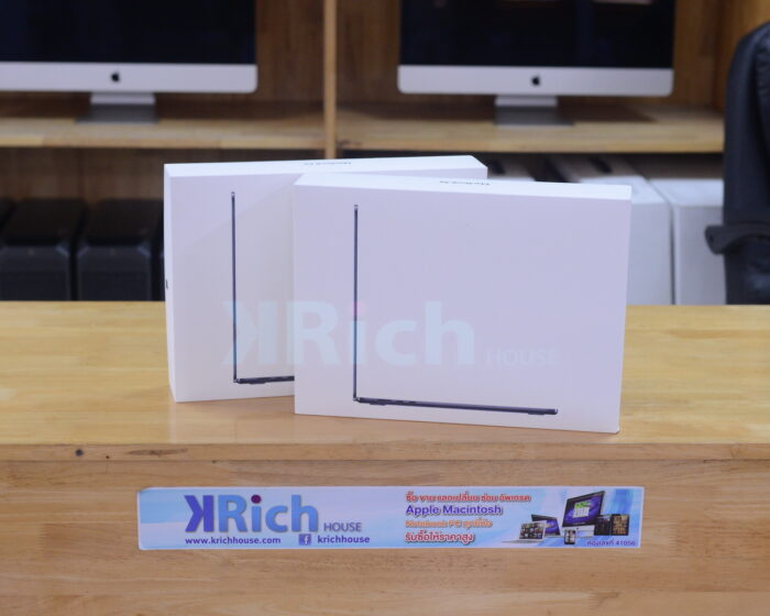 New in Box MacBook Air Liquid Retina 15-inch 2024 Apple M3 8-Core GPU 10-Core RAM 8GB SSD 512GB ( Midnight ) Apple Warranty 23-01-2026