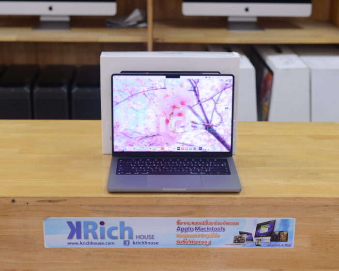 MacBook Pro Liquid Retina XDR 14-inch 2021 Apple M1 Pro CPU 8-Core GPU 14-Core RAM 16GB SSD 512GB ( Space Grey ) Full Box Apple Warranty 22-08-2024