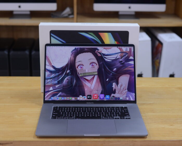 MacBook Pro 16-inch 2019 6-Core i7 2.6GHz RAM 16GB SSD 512GB Radeon Pro 5300M ( Space Gray ) KeyBoard Eng Full Box