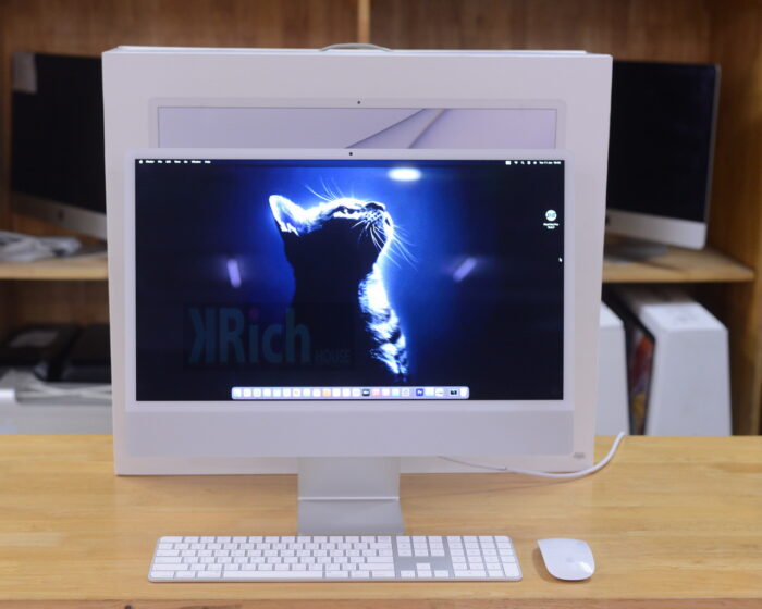 iMac 24″ 2021 M1 /8-CPU /7-GPU/8GB/256GB/Silver/Box