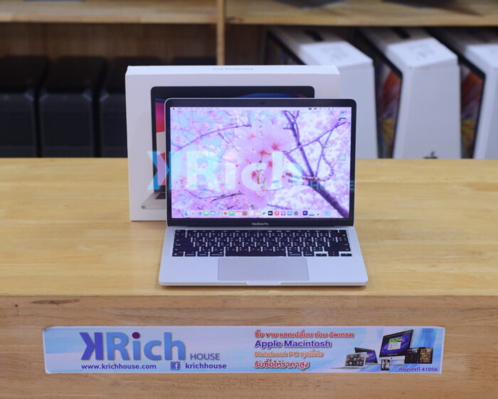 MacBook Pro 13-inch 2020 Apple M1 8-CPU 8-GPU RAM 8GB SSD 512GB ( Silver ) Full Box