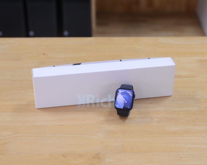 Apple Watch Series 7 GPS Aluminum 45mm. ( Midnight ) Midnight Sport Band Full Box