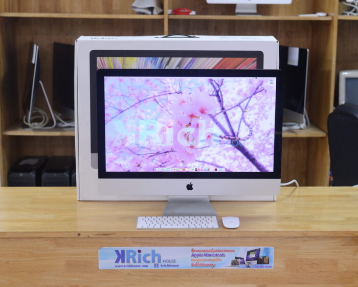 iMac 27-inch Retina 5K 2020 6-Core i5 3.1GHz RAM 8GB SSD 256GB Radeon Pro 5300 Full Box