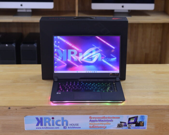 ASUS ROG STRIX G15 GL543QR-HF126T AMD Ryzen 9-5900HX 8-Core 3.30GHz Ram 32GB SSD 1TB VGA RTX 3070 Laptop ( 15-inch IPS Full HD Anti-Glare Refresh Rate 300Hz. ) Full Box Asus Warranty 29-12-2024