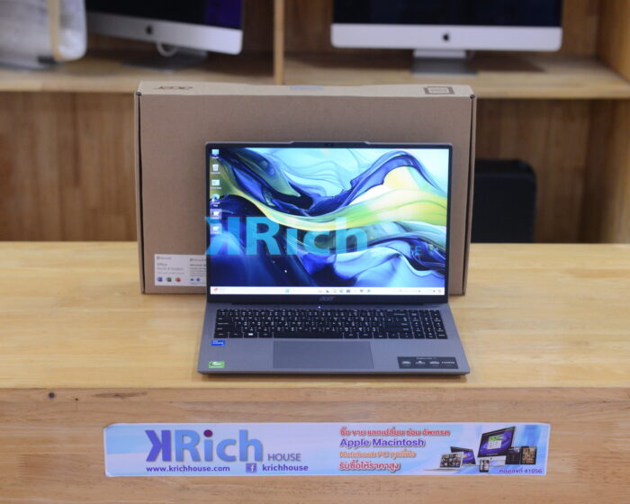 Acer Aspire Lite AL16-51P-59K6 Intel I5-1235U 10-Core 1.30GHz Ram 16GB SSD 512GB ( 16-inch IPS Full HD+ WUXGA ) Full Box Acer Warranty 20-06-2026