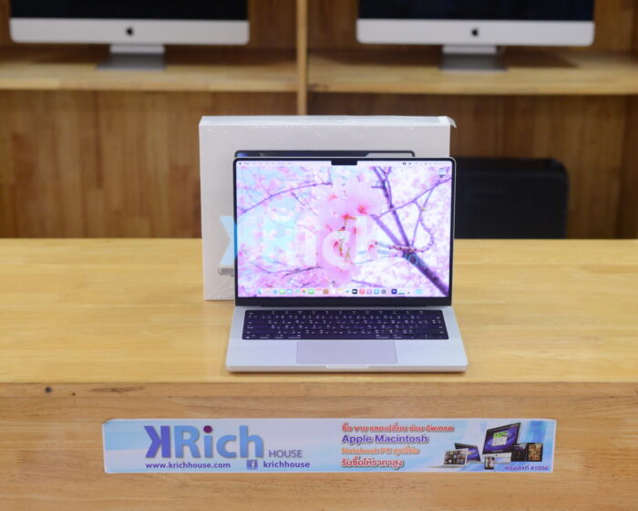 MacBook Pro Liquid Retina XDR 14-inch 2021 Apple M1 Pro CPU 8-Core GPU 14-Core RAM 16GB SSD 512GB ( Silver ) Full Box