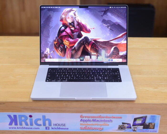 MacBook Pro Liquid Retina XDR 16-inch 2021 Apple M1 Pro CPU 10-Core GPU 16-Core RAM 16GB SSD 512GB ( Silver )