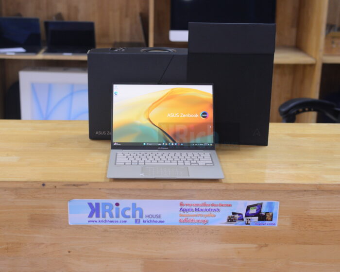 ASUS ZENBOOK 14X OLED UX3404VA-M9546WS (SANDSTONE BEIGE)/ Full Box/ Warranty Asus 14-02-2027