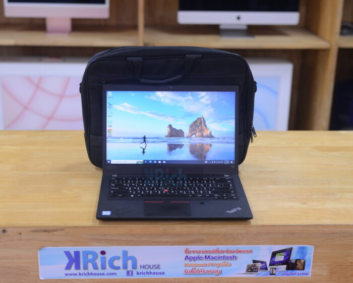 Lenovo ThinkPad T490 Intel Core i7-8565U 1.80GHz. RAM 16GB. SSD 512GB./กระเป๋า