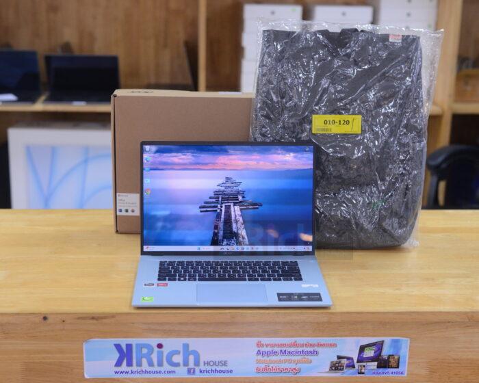 ACER SWIFT EDGE SFA16-41-R74U 16-inch 4K OLED(FLAX WHITE)/AMD Ryzen7 6800U/Ram16GB/SSD1TB/Wrt.20-03-26/Box+กระเป๋า