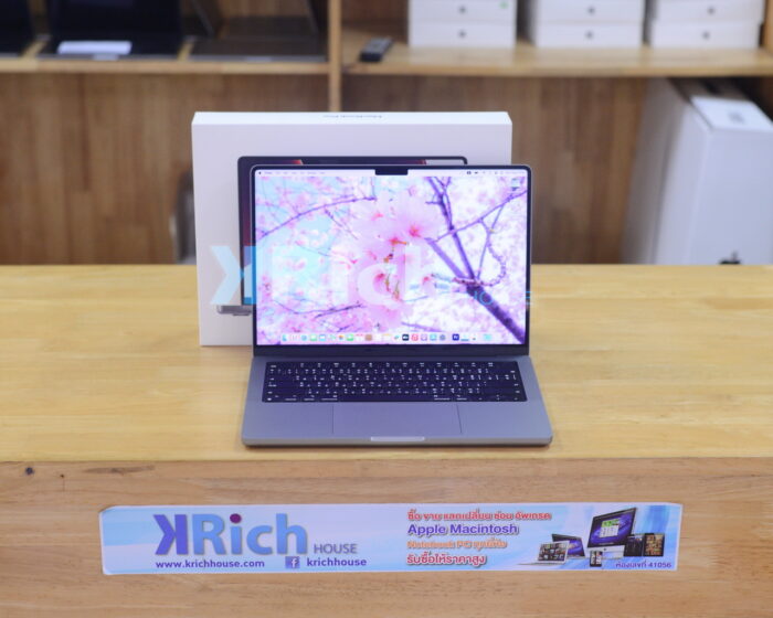 MacBook Pro Liquid Retina XDR 14-inch 2021 Apple M1 Pro CPU 8-Core GPU 14-Core RAM 16GB SSD 512GB ( Space Grey ) Full Box Apple Care+ Warranty 05-01-2026
