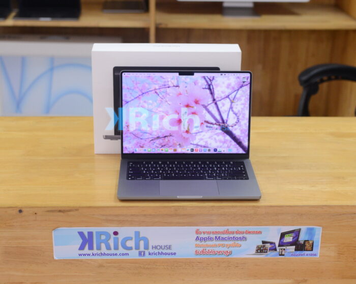 MacBook Pro Liquid Retina XDR 14-inch 2023 Apple M3 CPU 8-Core GPU 10-Core RAM 8GB SSD 512GB ( Space Gray ) Full Box Apple Warranty 29-05-2025
