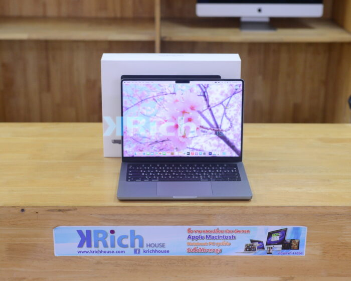 MacBook Pro Liquid Retina XDR 14-inch 2023 Apple M3 CPU 8-Core GPU 10-Core RAM 8GB SSD 1TB ( Space Gray ) Full Box Apple Warranty 19-08-2025