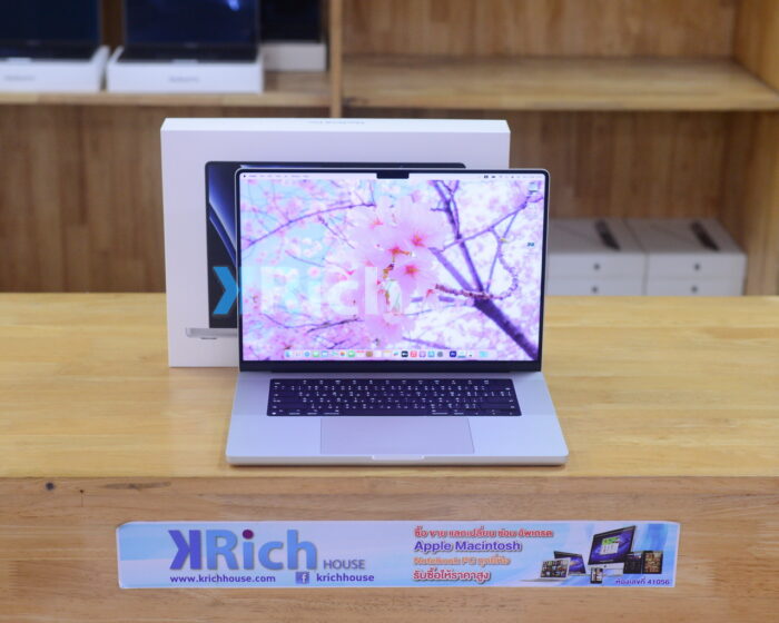 MacBook Pro Liquid Retina XDR 16-inch 2023 Apple M2 Pro CPU 12-Core GPU 19-Core RAM 16GB SSD 1TB ( Silver ) Full Box Apple Warranty 14-09-2025