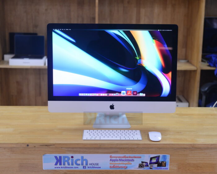 iMac 27-inch Retina 5K 2019. 6-Core i5 3.0GHz. RAM 8GB. Fusion Drive 1.03TB. Radeon Pro 570X  No Box