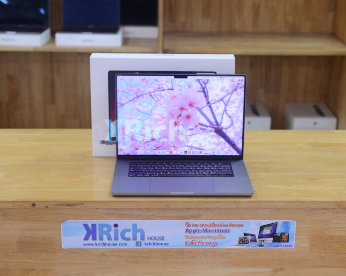 MacBook Pro Liquid Retina XDR 16-inch 2021 Apple M1 Pro CPU 10-Core GPU 16-Core RAM 16GB SSD 512GB ( Space Grey ) Full Box