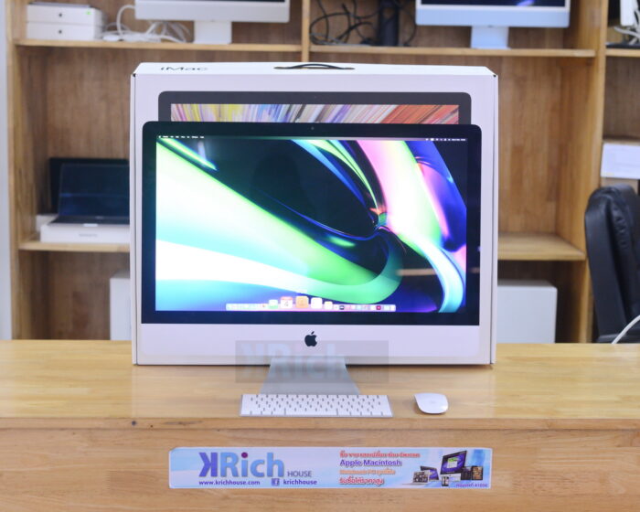 iMac 27-inch Retina 5K 2019. 6-Core i5 3.1GHz. RAM 16GB. Fusion Drive 1.03TB. Radeon Pro 575X Full Box
