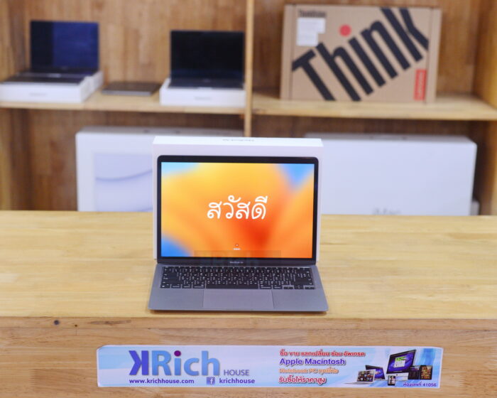MacBook Air 13-inch 2020 Apple M1 8-Core GPU 7-Core RAM 8GB SSD 256GB ( Space Gray ) Full Box Apple Warranty 08-11-2025