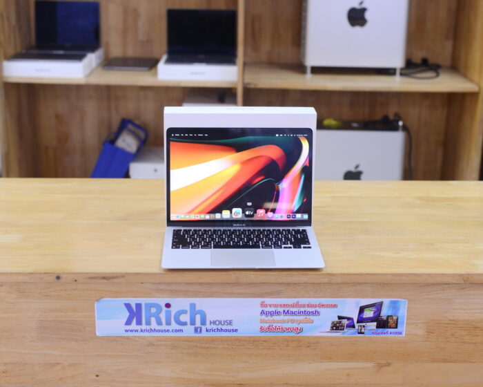 MacBook Air 13-inch 2020 Apple M1 8-Core GPU 7-Core RAM 8GB SSD 256GB ( Silver ) Full Box