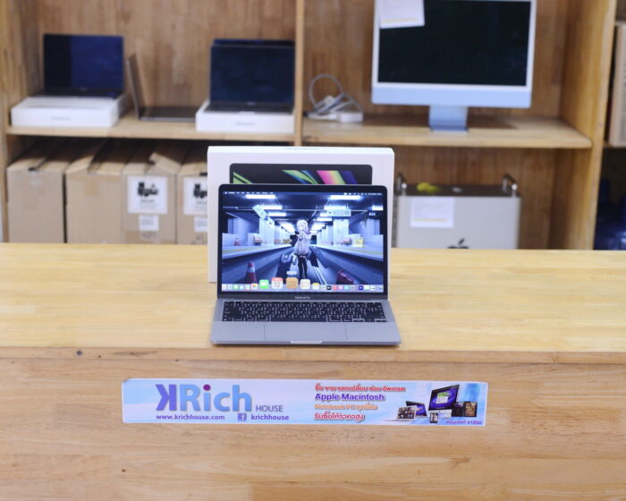 MacBook Pro 13-inch 2022. Apple M2 8-Core GPU 10-Core RAM 8GB. SSD 256GB. ( Space Gray ) Full Box Apple Care+ Warranty 30-12-2025