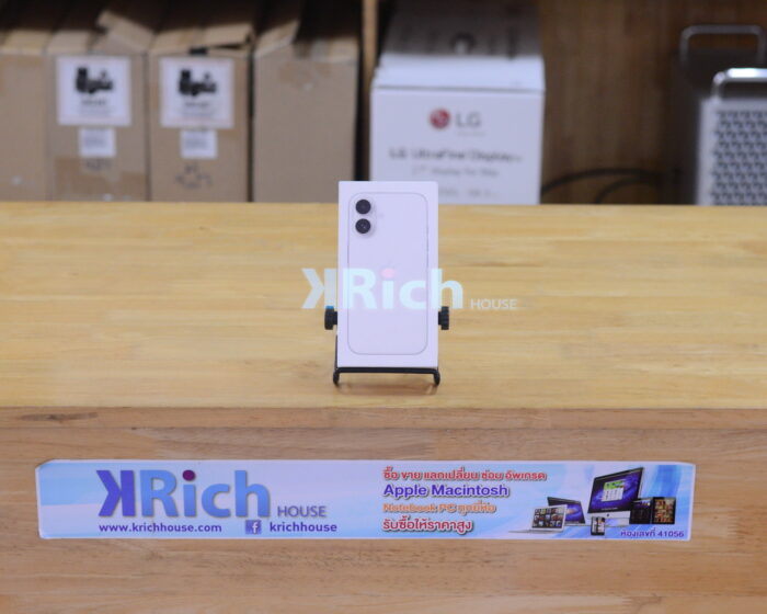 New in Box iPhone 16 128GB ( White ) Full Box Apple Warranty 04-12-2025