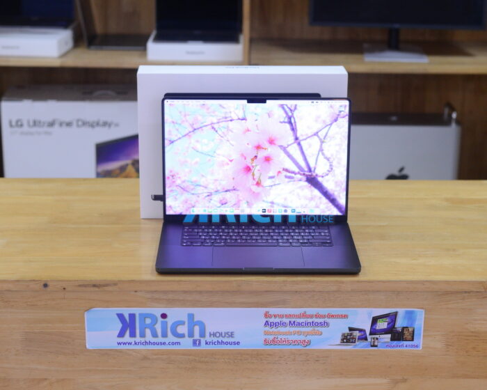 MacBook Pro Liquid Retina XDR 16-inch 2023 Apple M3 Max CPU 14-Core GPU 30-Core RAM 36GB SSD 1TB ( Space Black ) Full Box Apple Warranty 10-04-2025