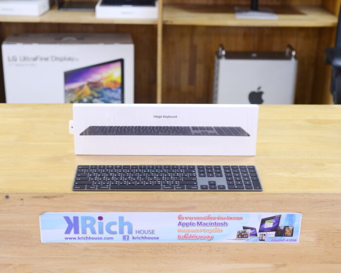 Magic Keyboard with Numeric Keypad ( Space Gray ) / Box