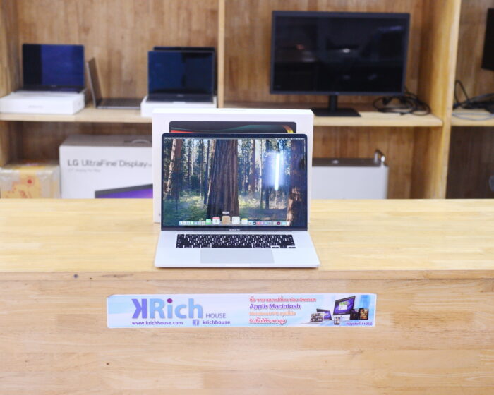 MacBook Pro 16-inch 2019  ( CTO )  8-Core i9 2.3GHz RAM 16GB SSD 1TB Radeon Pro 5500M ( Sliver )/Full Box