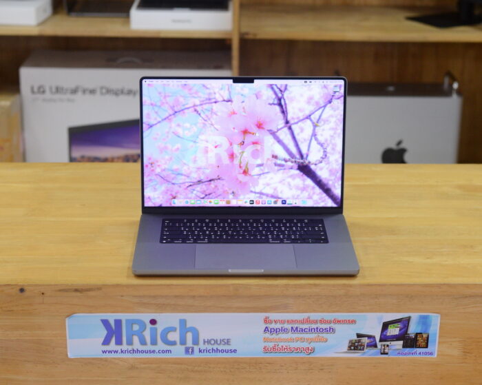 MacBook Pro Liquid Retina XDR 16-inch 2023 ( CTO ) Apple M2 Max CPU 12-Core GPU 38-Core RAM 64GB SSD 1TB ( Space Gray ) Full Box Apple Care+ Warranty 01-06-2026 ( New Top Case + New Keyboard + New Battery )