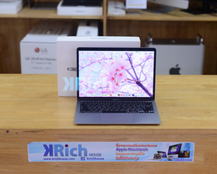 MacBook Air 13-inch 2020 Apple M1 8-Core GPU 7-Core RAM 8GB SSD 256GB ( Space Gray ) Full Box